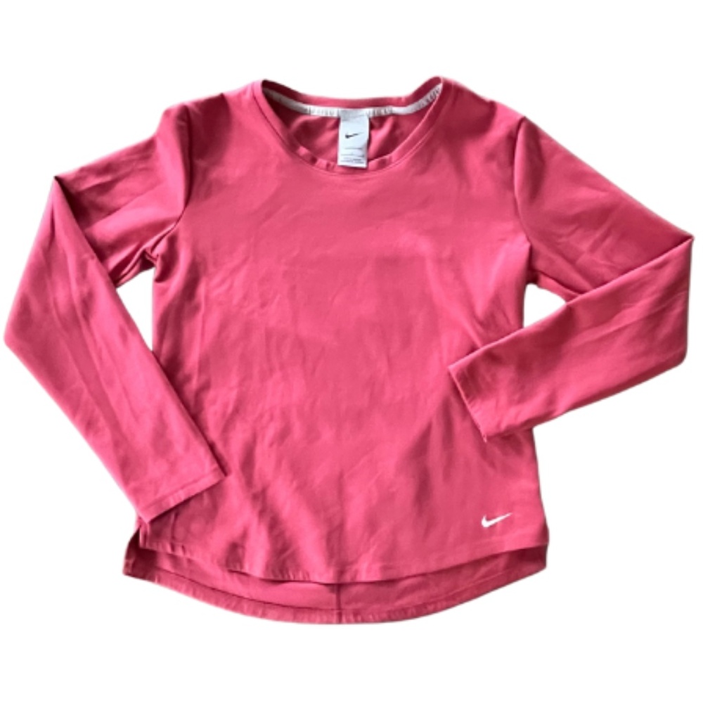 Nike Therma-FIT One Women's Long-Sleeve Top Size Small Salmon Pink